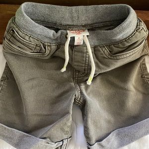 2 pairs Cat & Jack adjustable shorts 4/5T